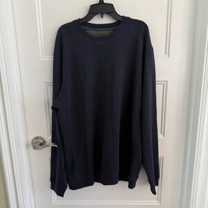 Tommy Bahama navy blue Westward crew sweater - size L